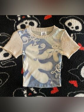 Sixth Dimension Snowflakes Mesh Tee